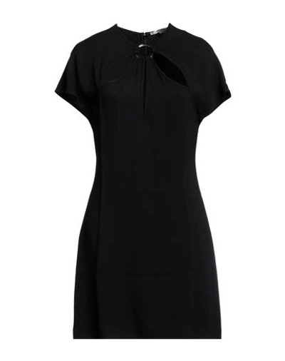 Stella Mccartney Woman Mini Dress Black Size 4-6 Viscose, Elastane