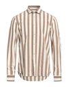 Manuel Ritz Shirt  In Beige