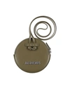 JACQUEMUS JACQUEMUS MAN COIN PURSE MILITARY GREEN SIZE - BOVINE LEATHER
