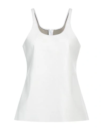 Stella Mccartney Woman Top White Size 6-8 Viscose