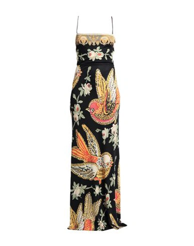 Etro Woman Maxi Dress Black Size 8 Viscose