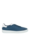 CHURCH'S CHURCH'S MAN SNEAKERS NAVY BLUE SIZE 7 SOFT LEATHER