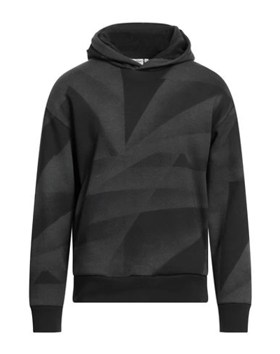 Calvin Klein Man Sweatshirt Lead Size M Cotton, Polyester In Grey