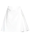 Alexander Mcqueen Woman Mini Skirt White Size 4 Cotton