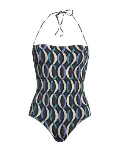 Siyu Woman One-piece Swimsuit Dark Purple Size 6 Polyamide, Elastane