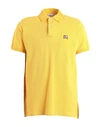 Roy Rogers Roÿ Roger's Man Polo Shirt Yellow Size S Cotton In Yellow