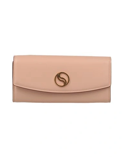 Stella Mccartney Woman Wallet Blush Size - Textile Fibers In Pink