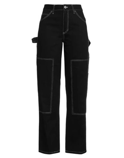 Staud Woman Pants Black Size 4 Cotton
