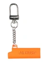 AMBUSH AMBUSH MAN KEY RING ORANGE SIZE - METAL