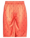 Marni Man Shorts & Bermuda Shorts Orange Size 32 Polyester