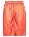 Marni Man Shorts & Bermuda Shorts Orange Size 32 Polyester In Orange