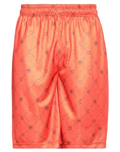 Marni Man Shorts & Bermuda Shorts Orange Size 32 Polyester