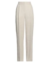 Brunello Cucinelli Woman Pants Beige Size 6 Linen, Cotton In Beige