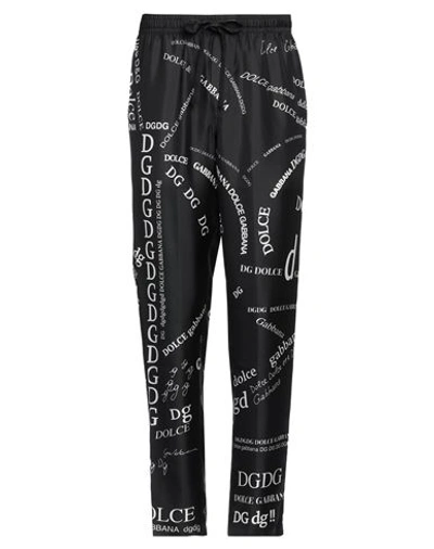 Dolce & Gabbana Man Pants Black Size 30 Silk
