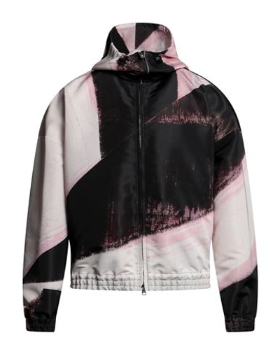 Alexander Mcqueen Man Jacket Light Pink Size 40 Polyester