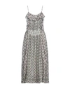 Isabel Marant Woman Midi Dress Light Purple Size 6 Silk In Purple