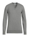 Dolce & Gabbana Man Sweater Grey Size 46 Cotton