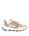 Brunello Cucinelli Light Brown Suede Sneakers In Grey