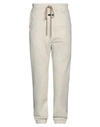 Fear Of God Man Pants Ivory Size Xl Cotton In White