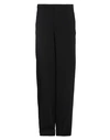 Ferragamo Man Pants Black Size M Viscose, Polyamide, Polyurethane In Black