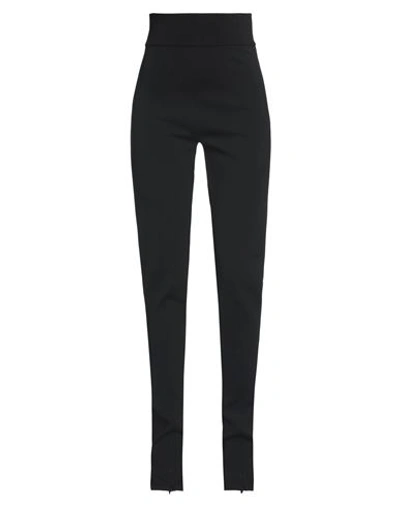 Alaïa Woman Pants Black Size 10 Viscose, Polyamide, Polyester, Elastane, Polyurethane