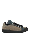 Dolce & Gabbana Portofino Custom Patch Sneakers  - Blue - Denim In Blue