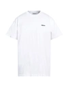 AMBUSH AMBUSH MAN T-SHIRT WHITE SIZE L COTTON, POLYESTER