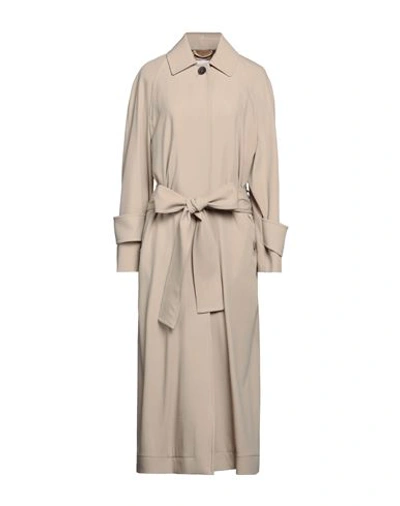 Ferragamo Woman Overcoat Beige Size 4 Virgin Wool