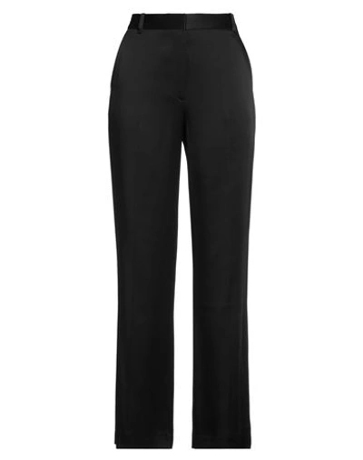 Victoria Beckham Woman Pants Black Size 4 Acetate, Viscose