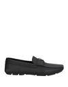 Prada Man Loafers Black Size 11 Soft Leather
