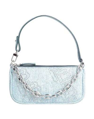 By Far Woman Shoulder Bag Light Blue Size - Goat Skin