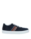 PAUL SMITH PAUL SMITH MAN SNEAKERS MIDNIGHT BLUE SIZE 9 LEATHER