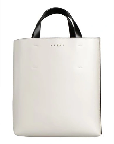 Marni Woman Handbag White Size - Bovine Leather