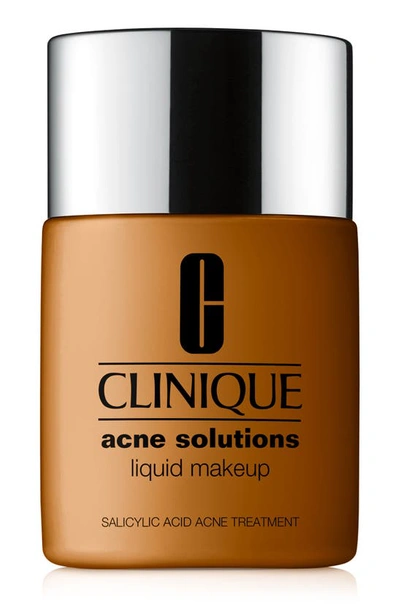 Clinique Acne Solutions Liquid Makeup Foundation In Wn 112 Ginger