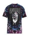 Amiri Man T-shirt Black Size Xl Cotton In Black