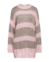 Marni Woman Sweater Pink Size 10 Polyamide, Mohair Wool, Virgin Wool, Wool In Pink