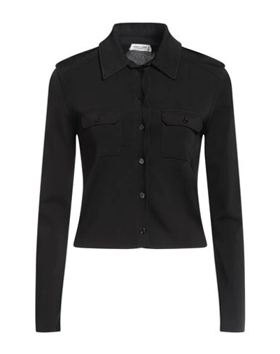 Saint Laurent Woman Cardigan Black Size S Viscose, Polyamide, Elastane