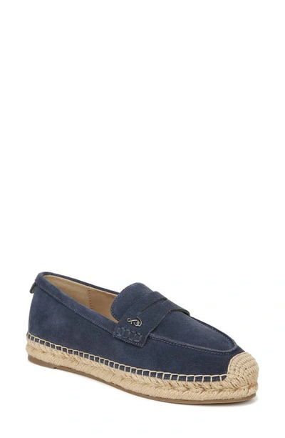 Sam Edelman Women's Kai Espadrille Loafers In Blue