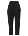 Brunello Cucinelli Woman Pants Black Size 4 Viscose, Linen, Brass In Black