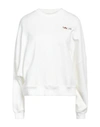 MARNI MARNI WOMAN SWEATSHIRT OFF WHITE SIZE 2 COTTON