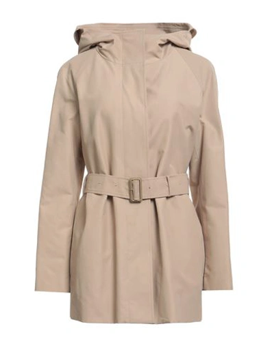 Burberry Woman Overcoat & Trench Coat Beige Size 6 Cotton, Polyamide