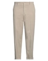 Etro Man Pants Camel Size 40 Cotton, Elastane In Beige