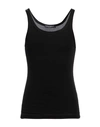 Dolce & Gabbana Marcello Ribbed-knit Tank Top In Black