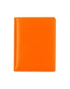Comme Des Garçons Woman Wallet Orange Size - Soft Leather