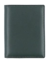 Comme Des Garçons Woman Wallet Dark Green Size - Soft Leather