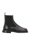 PROENZA SCHOULER PROENZA SCHOULER WOMAN ANKLE BOOTS BLACK SIZE 5 CALFSKIN