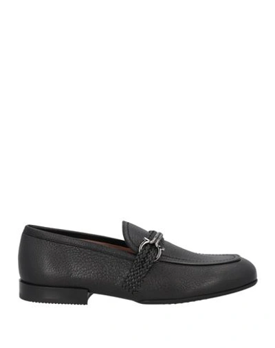 Ferragamo Man Loafers Black Size 7 Calfskin