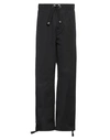 Versace Man Pants Black Size 36 Cotton, Viscose In Black