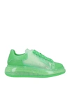 Alexander Mcqueen Woman Sneakers Green Size 10 Thermoplastic Polyurethane