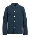 Ps By Paul Smith Ps Paul Smith Man Shirt Deep Jade Size Xl Organic Cotton, Elastane In Green